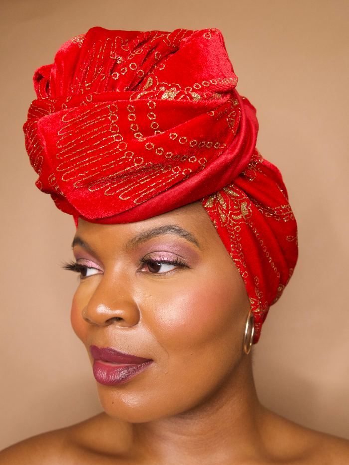 Johari Luxury Velvet Headwrap