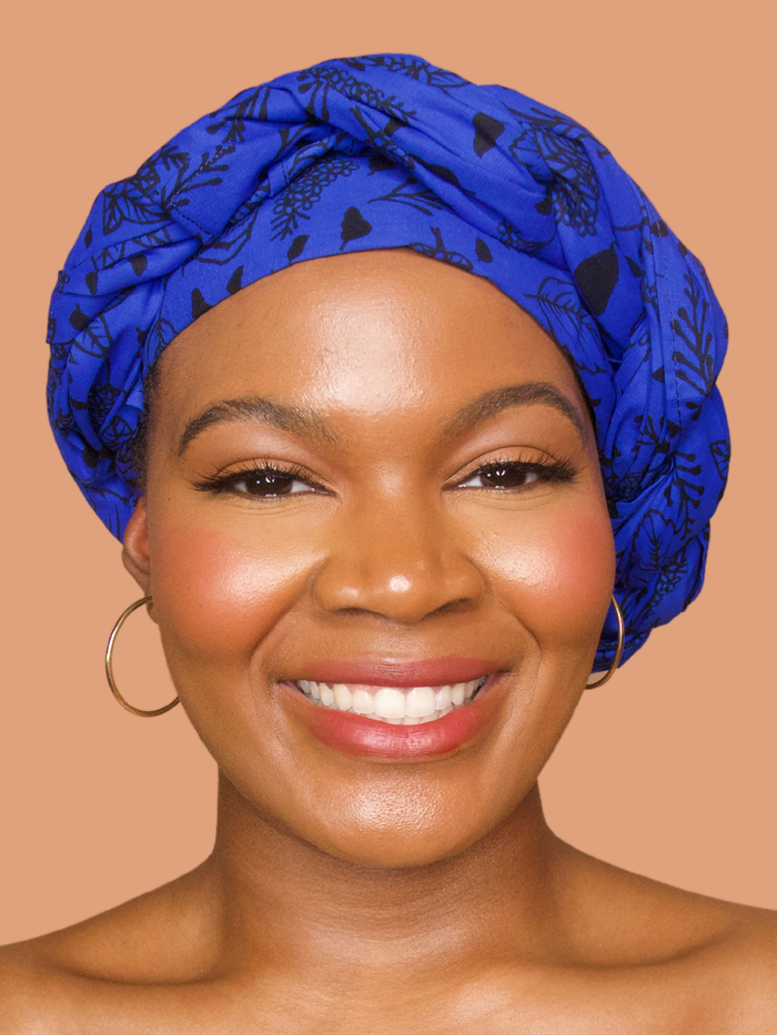 Taiwo Blue Headwrap