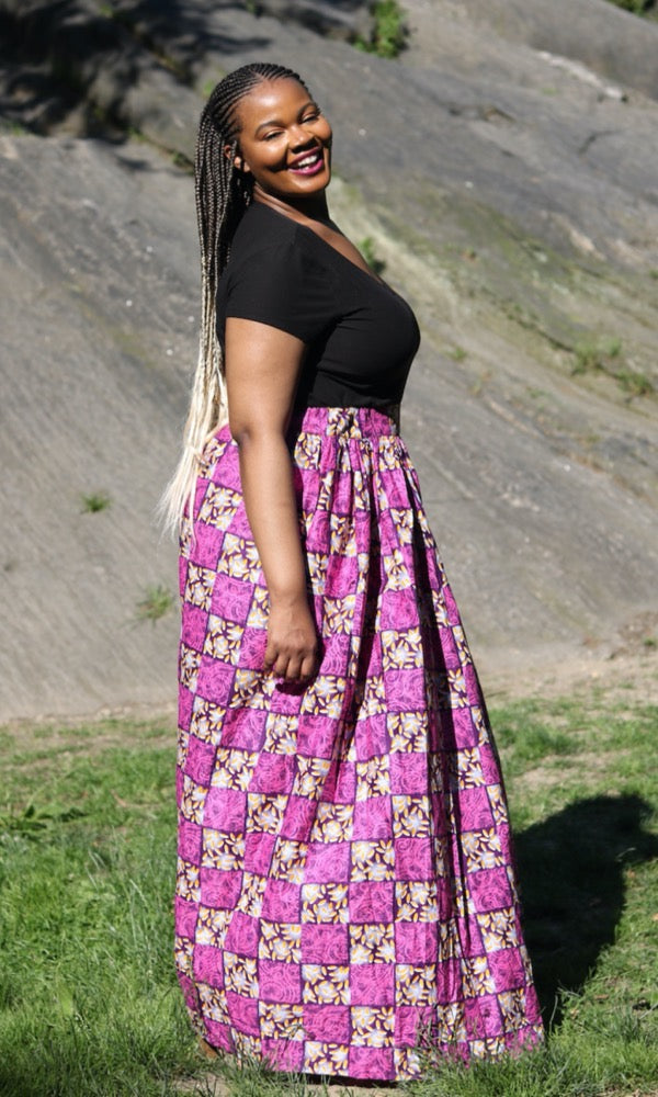 Plus size women's maxi skirts Outlet