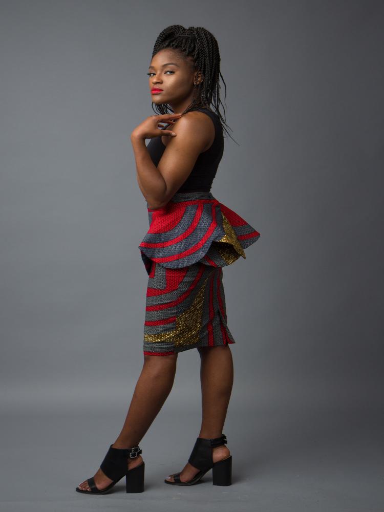 Nefertiti Pencil Skirt