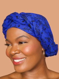 Taiwo Blue Headwrap