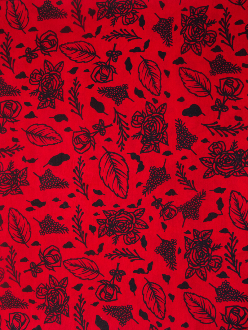 Kehinde Red Headwrap