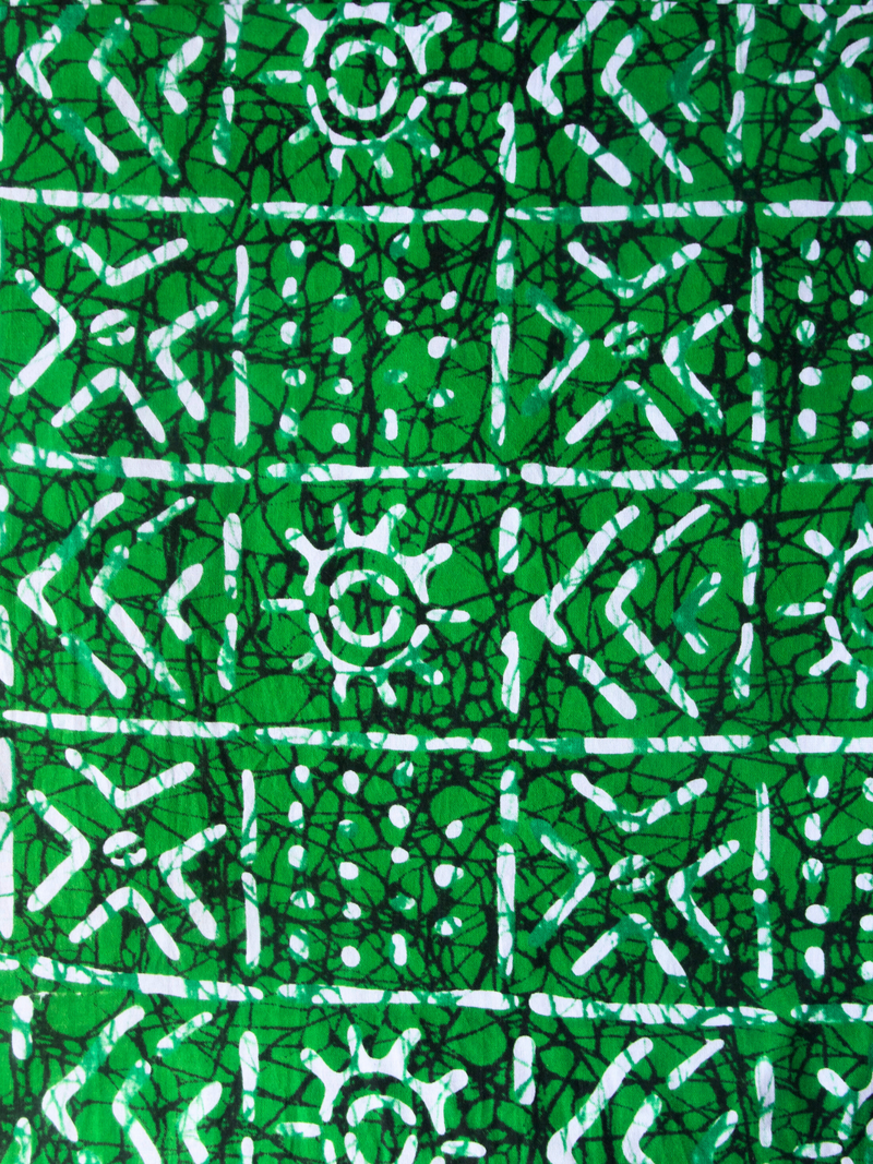 Ayan Green Ankara Headwrap